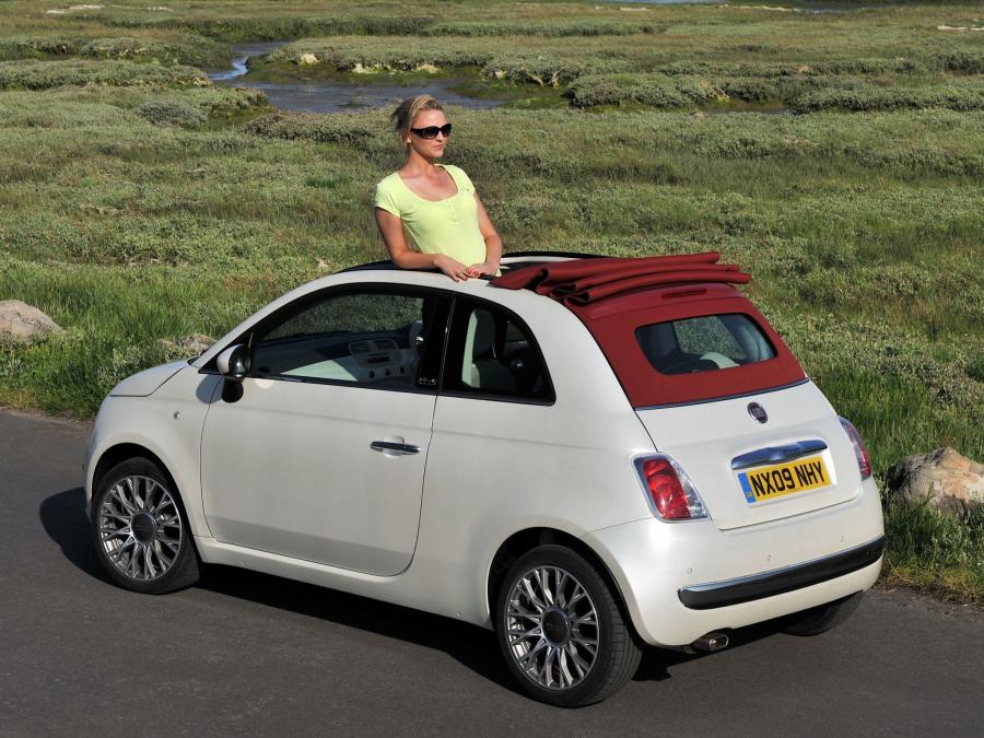  Fiat 500C 2009 года  (UK) (фото 5 из 16)